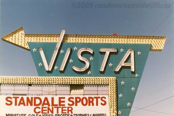 Vista Drive-In Theatre - Vista (newer photo)